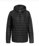 Manteau matelassé à capuchon – femme