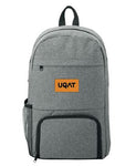 Sac a dos gris avec Écusson UQAT