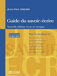 Guide du savoir-écrire