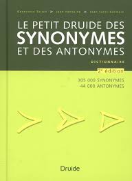 Le petit Druide des synonymes et des antonymes